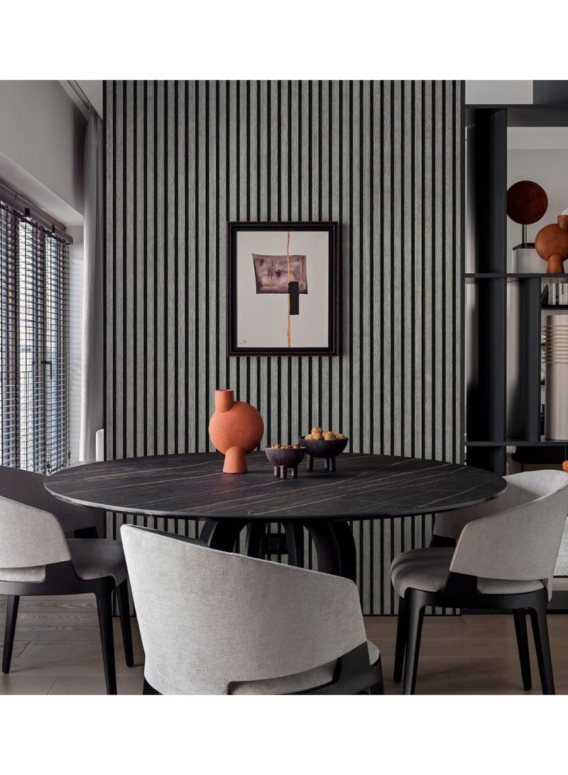 كينجمازي ورق حائط ثلاثي الأبعاد من الإسفنج ذاتي اللصق | سمك 2.8 مم | مقاس 40 سم × 10 م | مقاوم للماء والرطوبة | عازل للصوت - Image 2