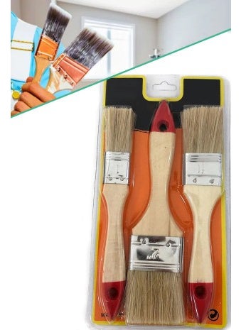 Real OZS-10149 Shortcut Brush Set Painter Set Hobby Set 3 Piece Paint Brush Set 1410 - pzsku/Z48292EC1B4578576D89EZ/45/_/1730550501/4eadc467-3e85-49e7-90de-4c002381e863