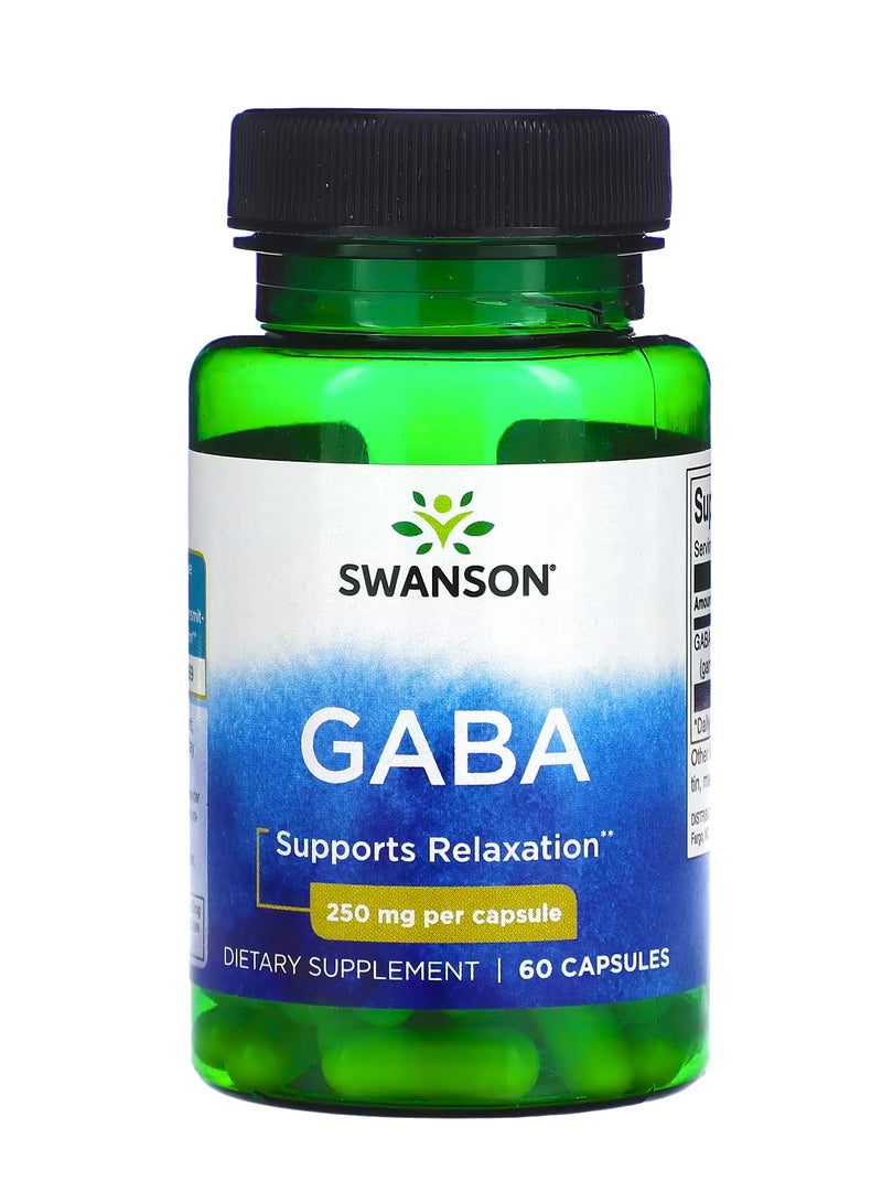 سوانسون جابا  250 ملجم  60 كبسولة