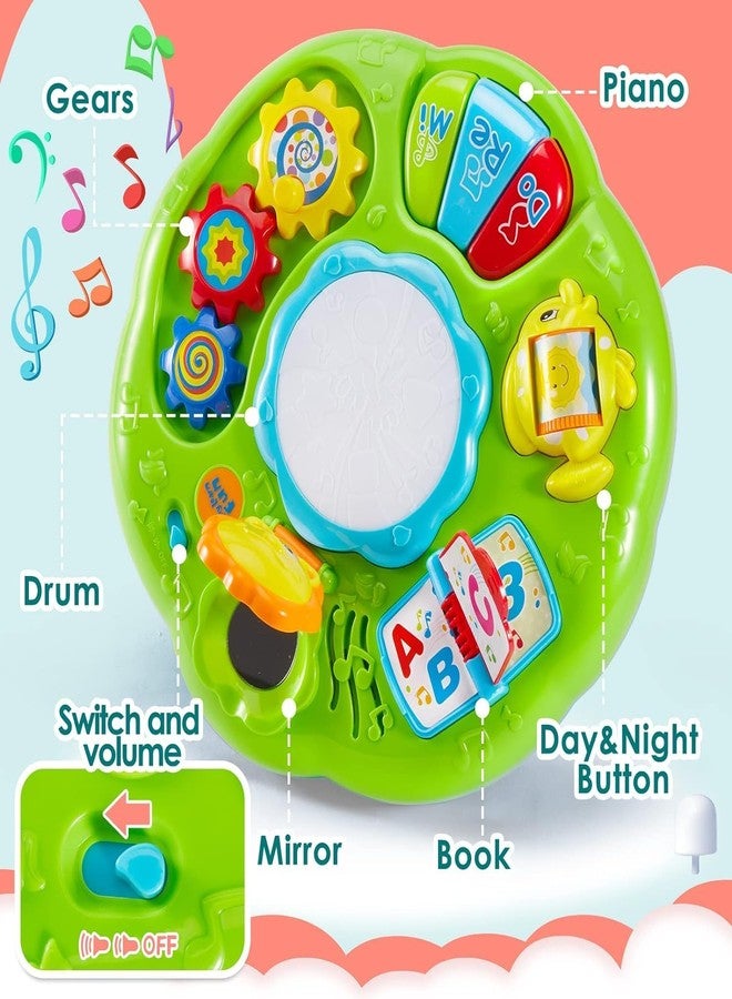 Spindoo Baby Activity Table - Hand Drums Musical Learning Table for Toddlers | Interactive Early Development Toy | Perfect 1st Birthday Gift for Babies 18+ Months - Image 2