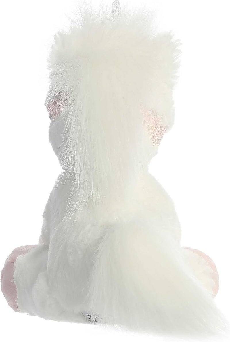 Breyer Aurora Exquisite Unicorn Stuffed Animal  Realistic Detailing  Imaginative Play  Pink and White 11 Inches - Image 3