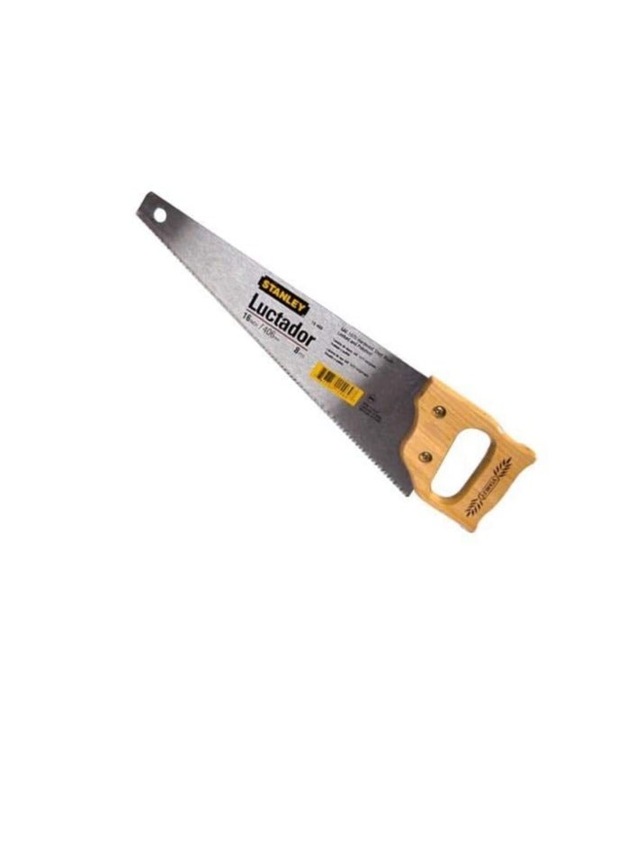 Stanley Stanley Handsaw 20" Luctador Wooden Handle - Image 3