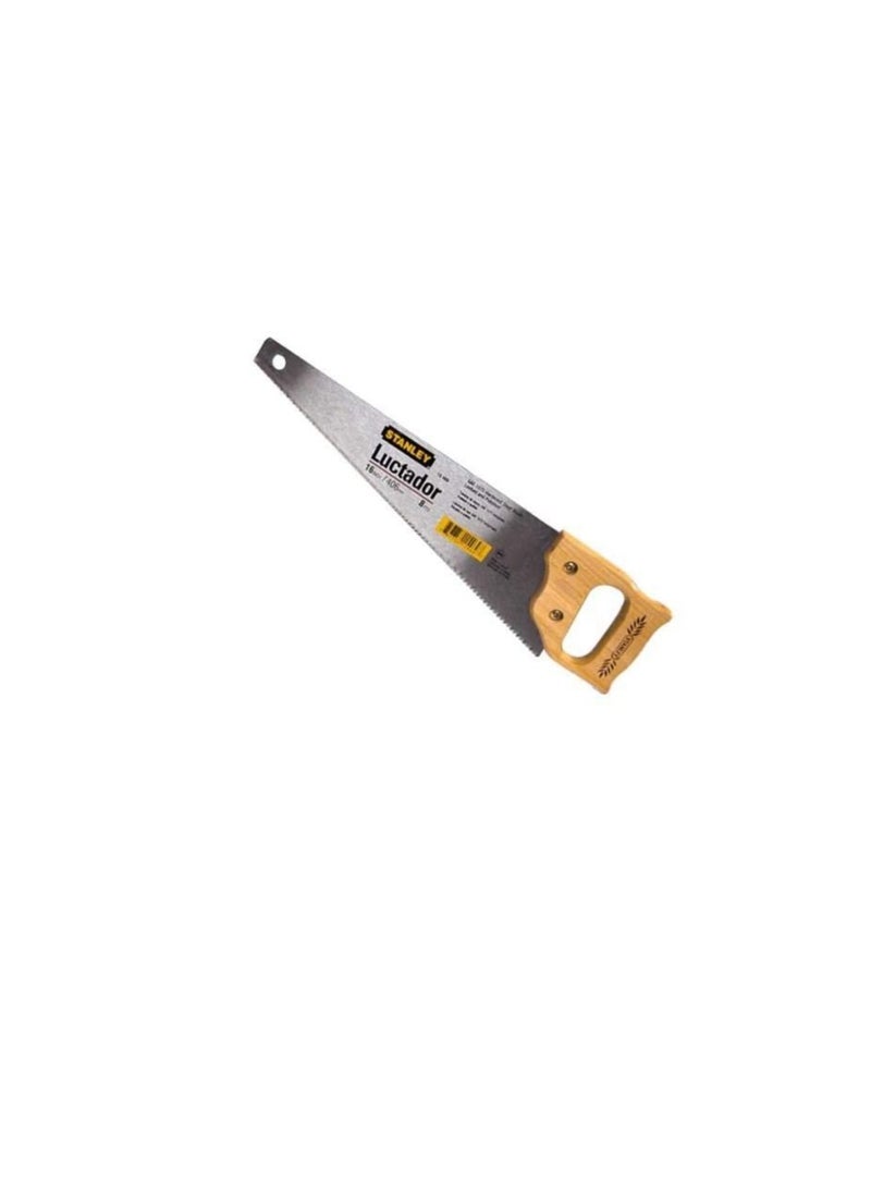 Stanley Stanley Handsaw 20" Luctador Wooden Handle - Image 2
