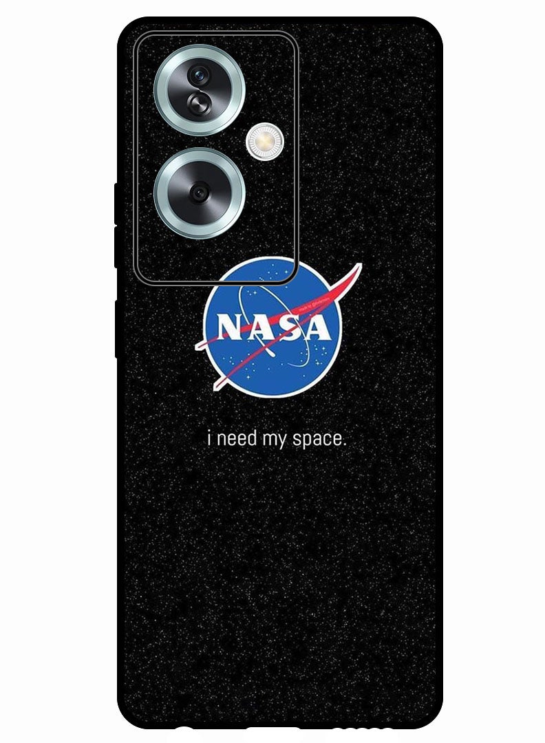 Theodor Protective Case Anti Scratch Shock Proof Bumper Cover For Oppo A79 5G Nasa I Need My Space - Image 1
