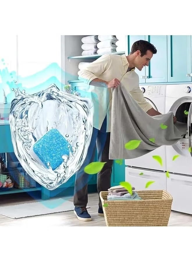 Onpoint Washing Machine Deep Cleaner Tablet for Washing machines Front and Top Load Machine Cleaning Tablets machine Descaler-12 Pcs - Image 2