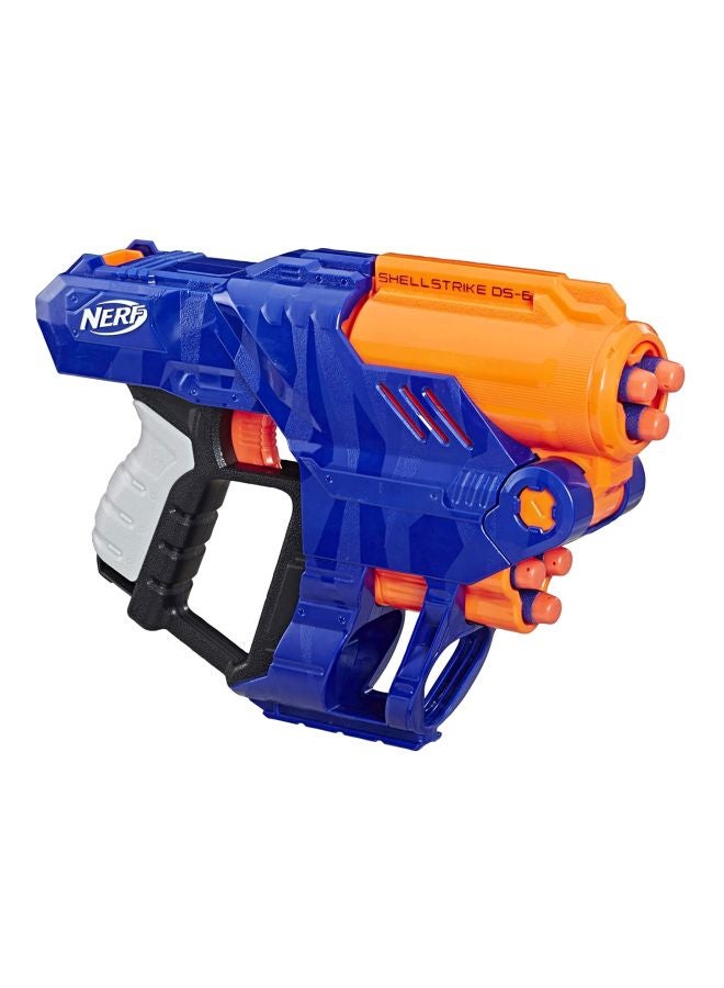 NERF Elite Shellstrike DS-6 Blaster With 6 Darts - Image 1