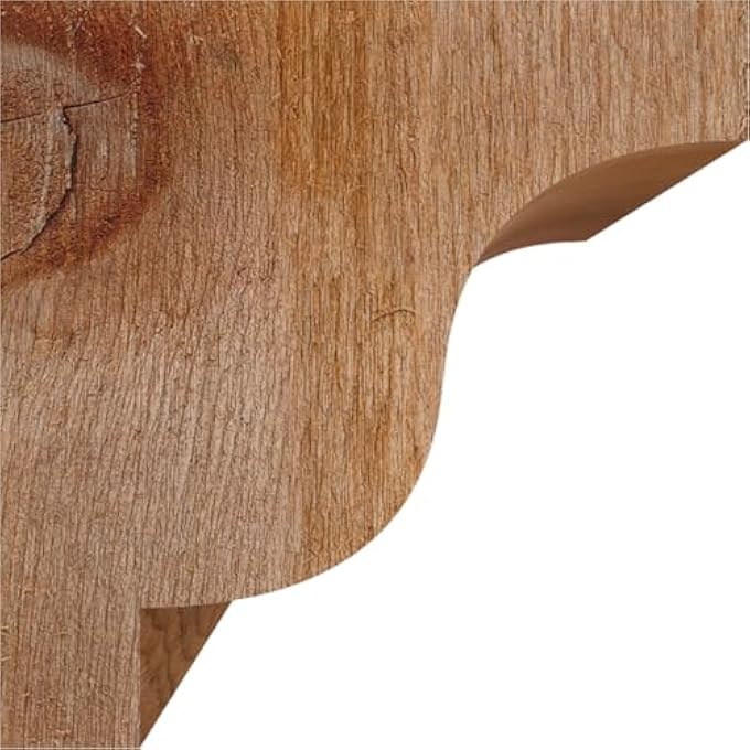 COR04X06X06NEW00RWR CORBEL, 6"D X 6"H, 4"W DOUGLAS FIR (ROUGH SAWN) - Image 3
