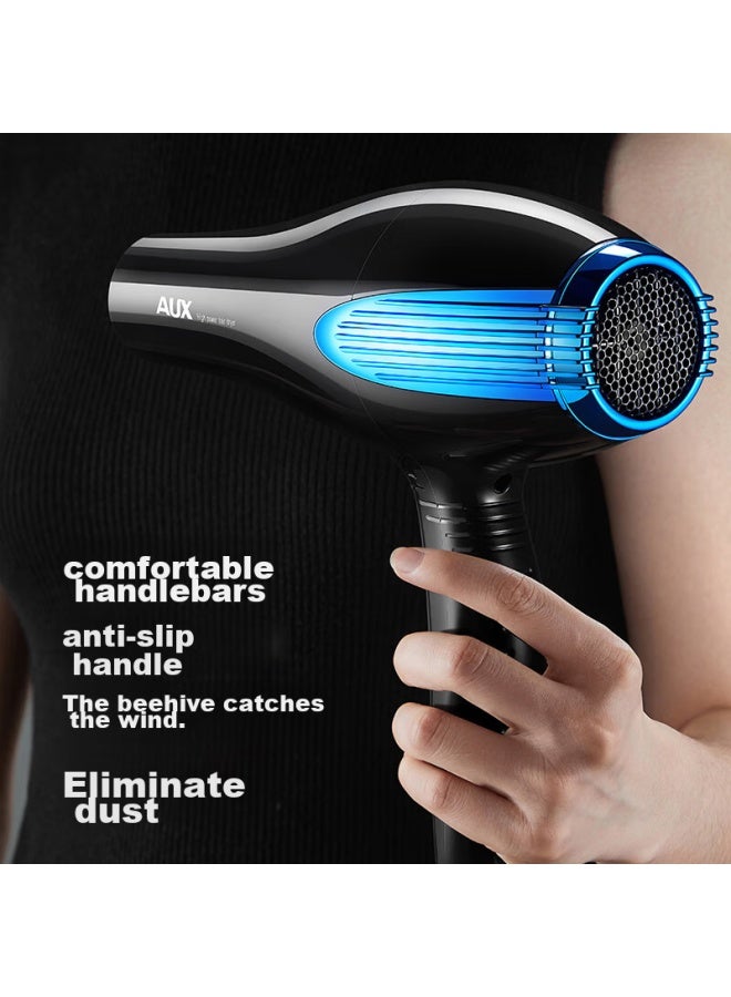 Aux Hair Dryer, Home Use, High-speed 2400w, High Power, Salon Hair Dryer, Constant Temperature Hair Protection, Hot And Cold Air, Professional Use For Barbershop, Strong Airflow Hair Dryer, Ah7617 - Image 5