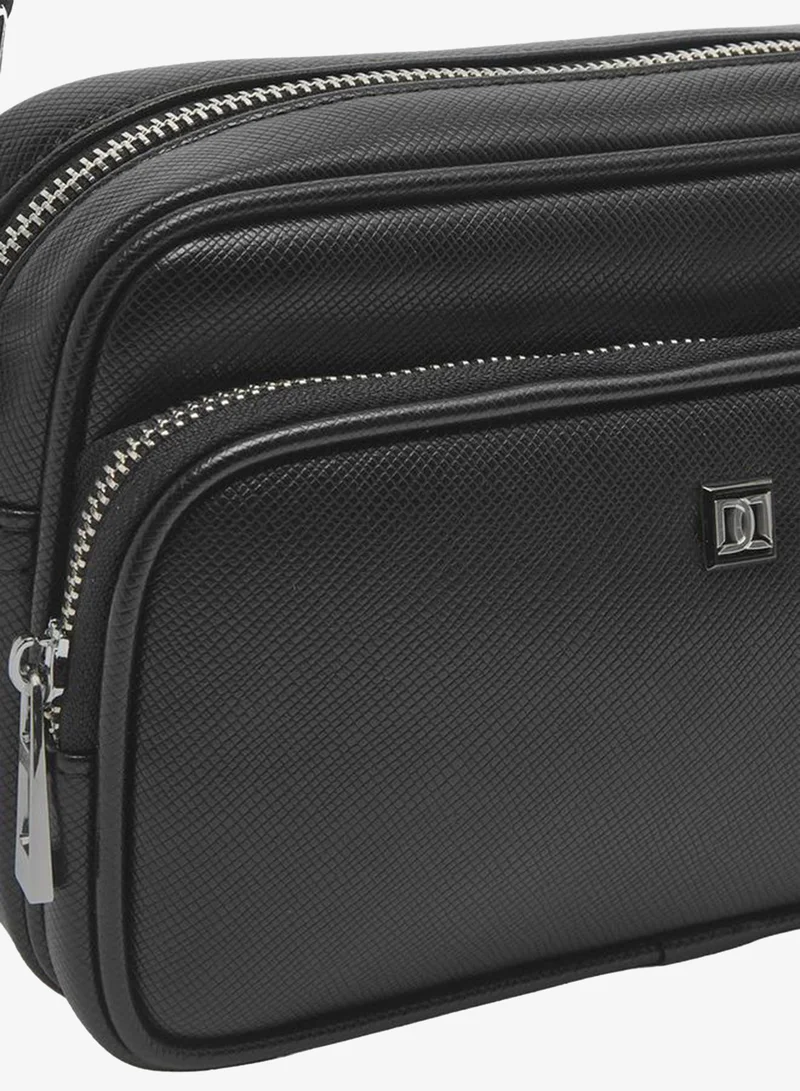 Duchini BLACK Men Detachable Strap Crossbody Bag for Men | Best Price UAE