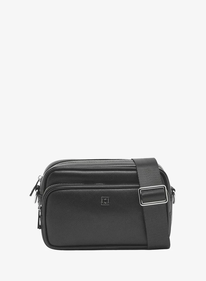 Men Detachable Strap Crossbody Bag