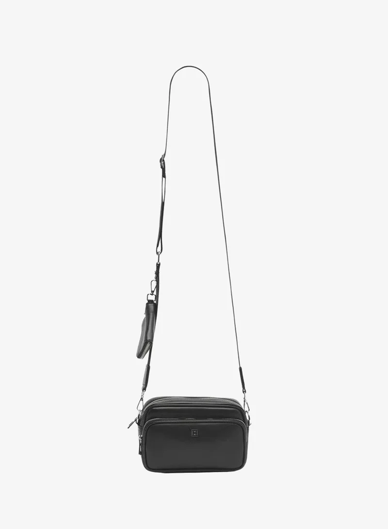 Duchini BLACK Men Detachable Strap Crossbody Bag for Men | Best Price UAE