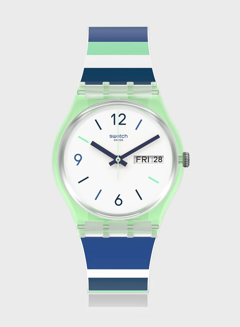 Swatch Sky Zebra Analog Watch