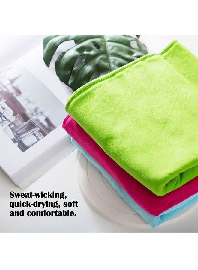 ZCM-HAPPY Quick-Drying Sweat-Absorbent Soft Yoga Fitness Exercise Towel 120x60cm - Image 3