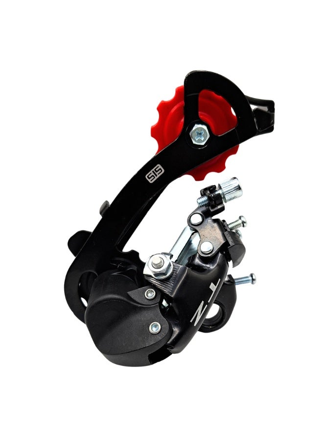 SIS Bicycle Rear Derailleur 7 Speed  for 26x1.38 Bikes Heavy Duty Rear Gear Shifter Compatible with Mountain Bike E-Bike and City Bicycle DWELLER-FXD-002 - Image 1