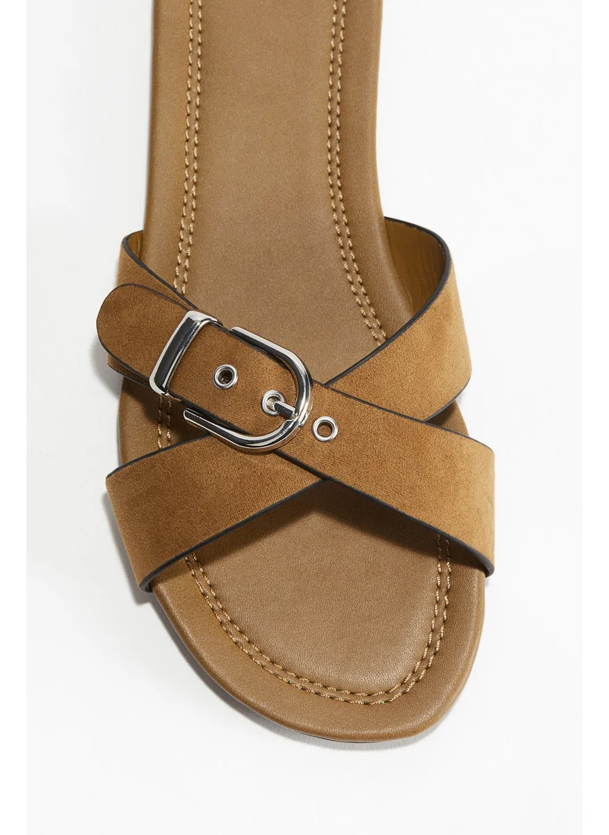 H&M Crossover-Strap Sandals