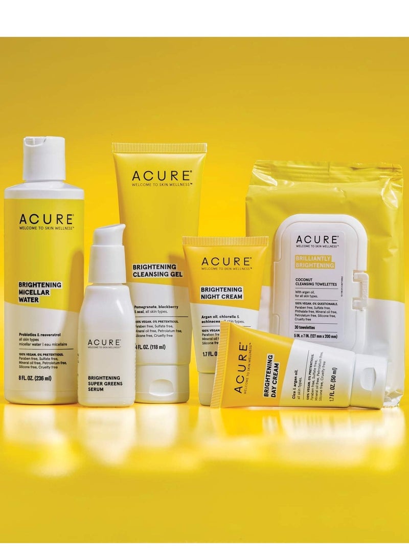 Acure Special Flame Cellulose Gel Mask, with 100% botanical ingredients, Niacinamide, Cabbage, Vitamin B3 and Brighter than Acure, for single use and suitable for all skin types, 1 piece - Image 5