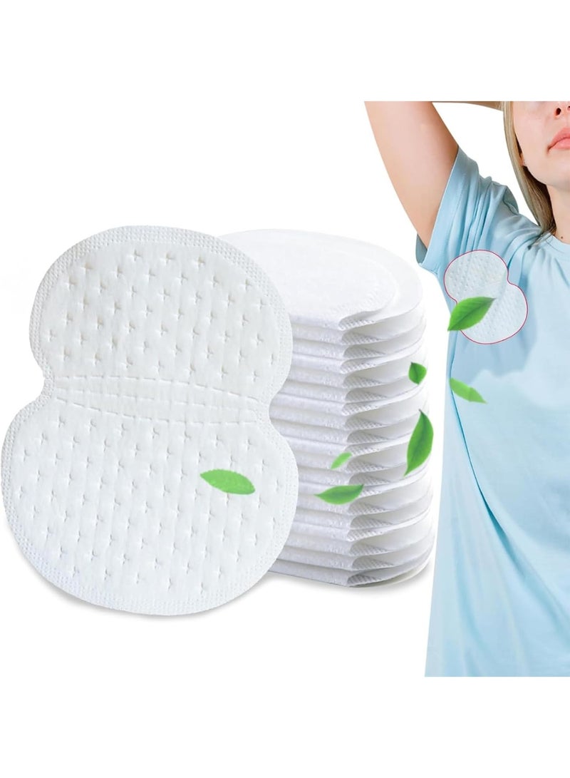 Underarm Sweat Pads for Women and Men [100 Pcs], Disposable Armpit Sweat Pads – Strong Adhesive, Non-Visible, Comfortable, All-Day Protection for Work, Weddings, Eid & Special Occasions - Image 1