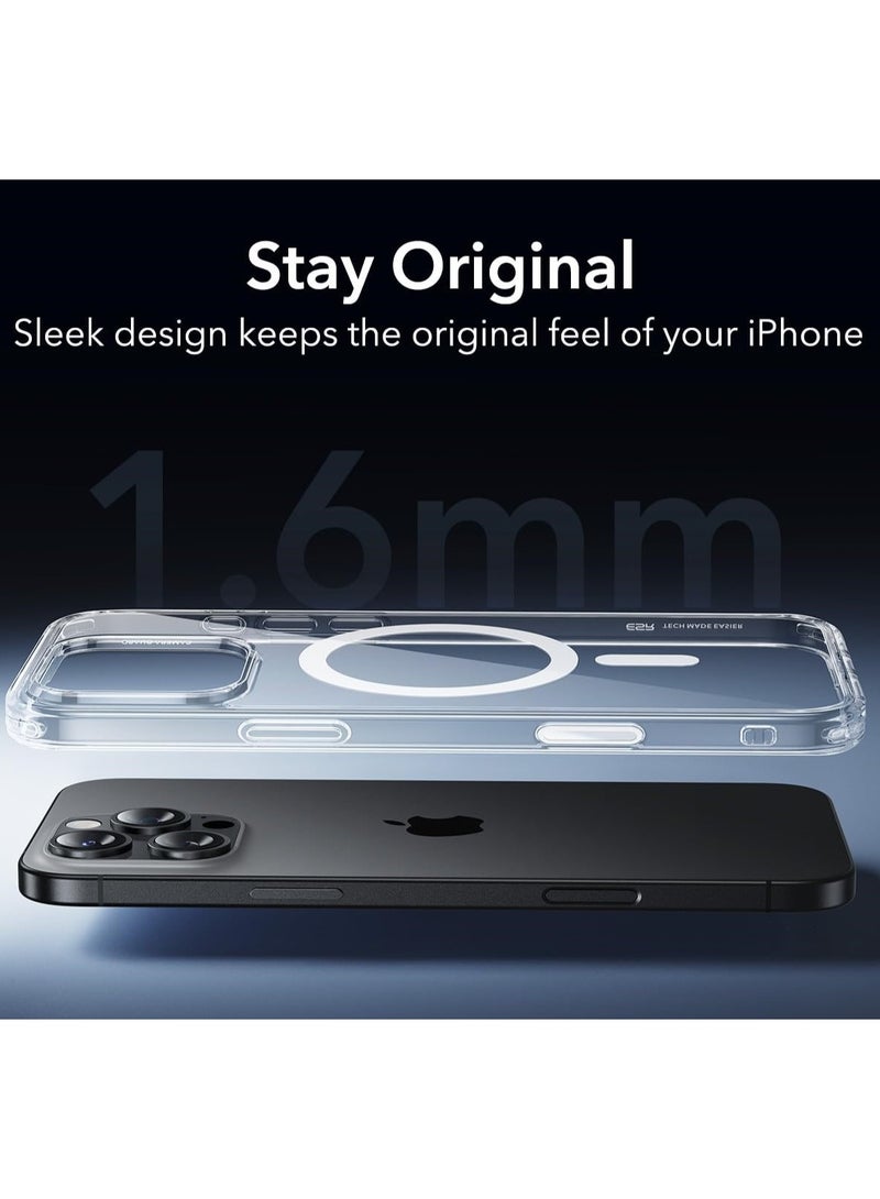 ANYOGRO Compatible with Apple iPhone 16 Pro Max Case, Magnetic MagSafe Support, Military-Grade Drop Protection,iPhone 16 Pro Max Cover with Independent Camera Button, Clear - Image 5