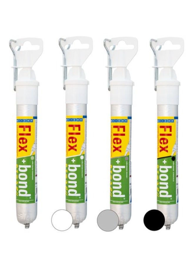 وايكون WEICON Flex+Bond 85 مل أبيض لاصق مرن قوي ودائم مقاوم للماء والأشعة فوق البنفسجية ISEGA - Image 4