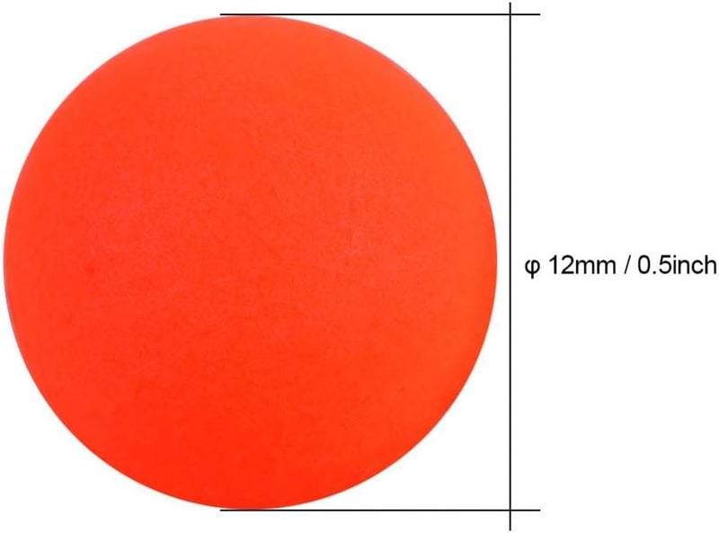 woobles Fishing Floats Balls, Ultra-Light EPS Foam Buoyancy Ball Red Fishing Float Strike Indicator Fishing Accessory 100Pcs - Image 2