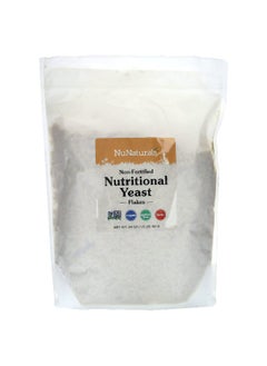 NuNaturals NuNaturals, Non-Fortified Nutritional Yeast Flakes, 1.5 lb (681 g)  - Image 1