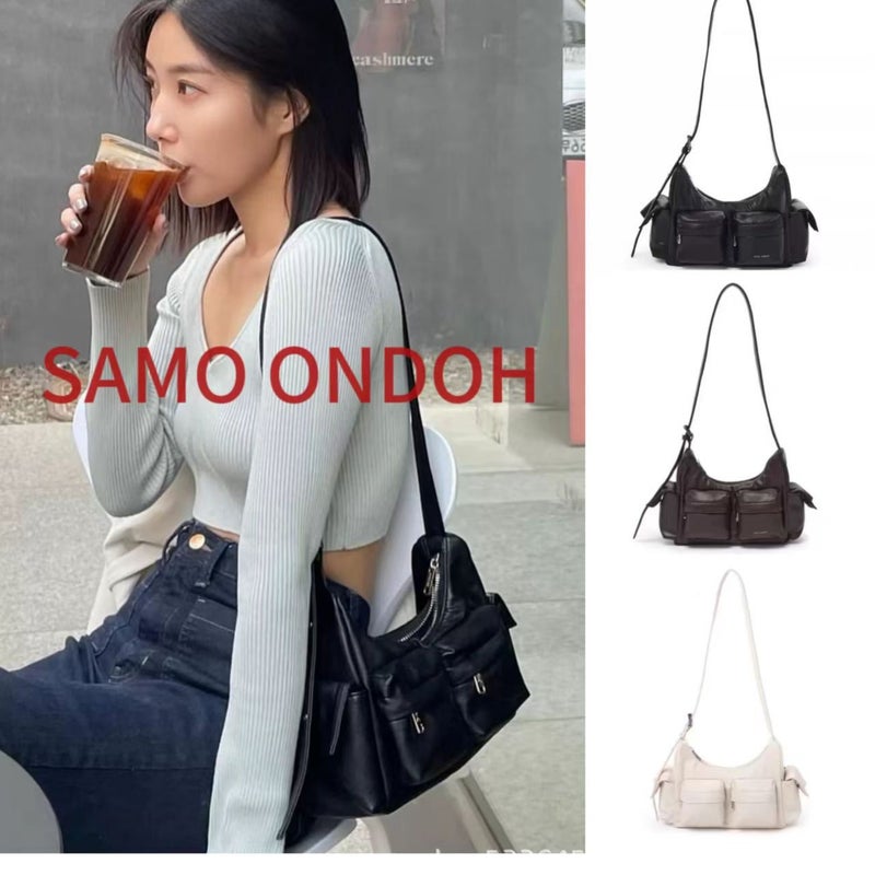 SAMO ONDOH PU Leather Shopper Tote Bag - Image 1