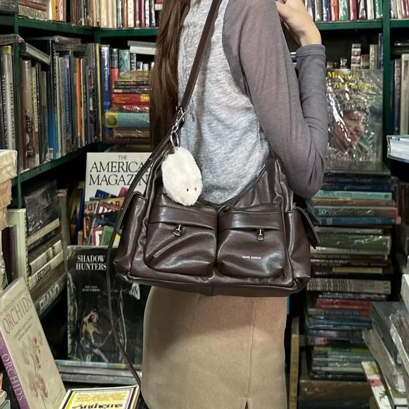 SAMO ONDOH PU Leather Shopper Tote Bag - Image 3