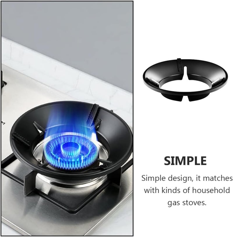 JRS TRADERS JRS TRADERS Gas Saver Burner Stand Gas Burner Cover Gas Saver Jali Home Gas Stove Fire Windproof Energy Saving Stand Gas Stove Stand Max Gas Saviour Pack of 2  - Image 2