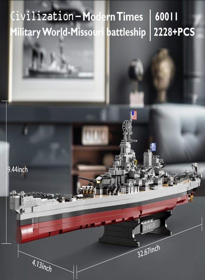 JMBricklayer Missouri Battleship 60011 Construction Kit - Image 5