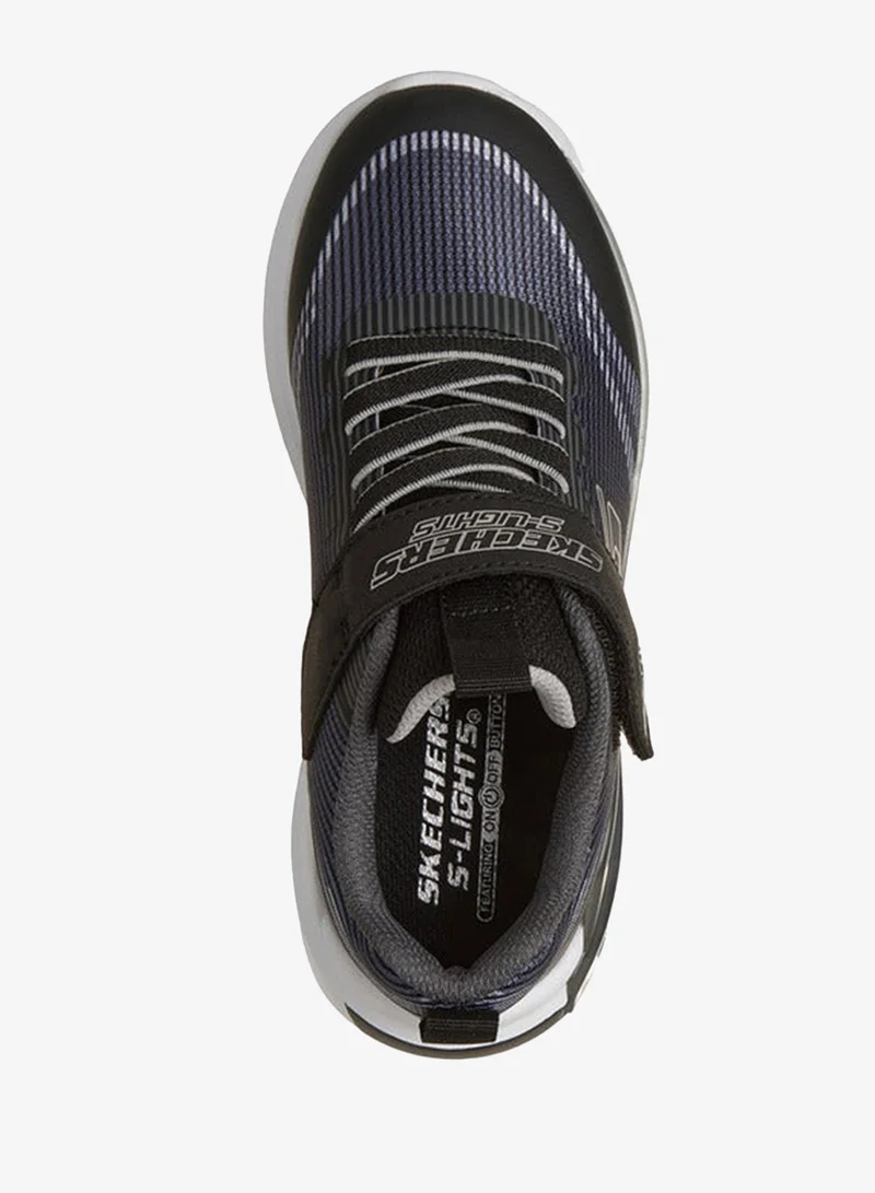 سكيتشرز Boys Tri-Namics 2.0 Hook & Loop Sneakers - 401661L-Bksl-Cp