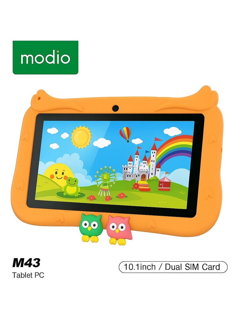 MODIO TAB Modio M43 Kids Tablet  10.1  HD IPS Display | 8GB RAM + 512GB ROM | Dual SIM | 5MP Front + 8MP Rear Cameras  8,000mAh Battery Android OS  Owl Shockproof Case  Free Gifts Included  Colour  Pink - Image 2