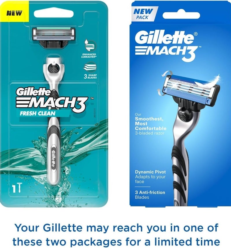ماكينة حلاقة ‎Gillette Mach3‎ مع شفرة - 1 قطعة - Image 4