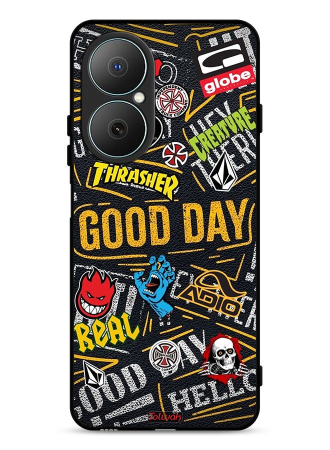 Tolwak Huawei Nova Y73 Protective Case Cover Good Day