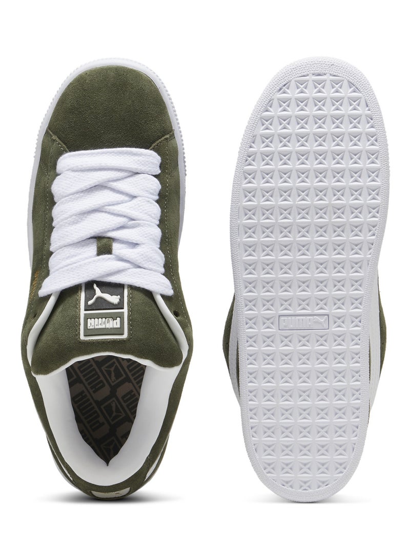 PUMA Suede XL Mens Green Sneakers - Image 4