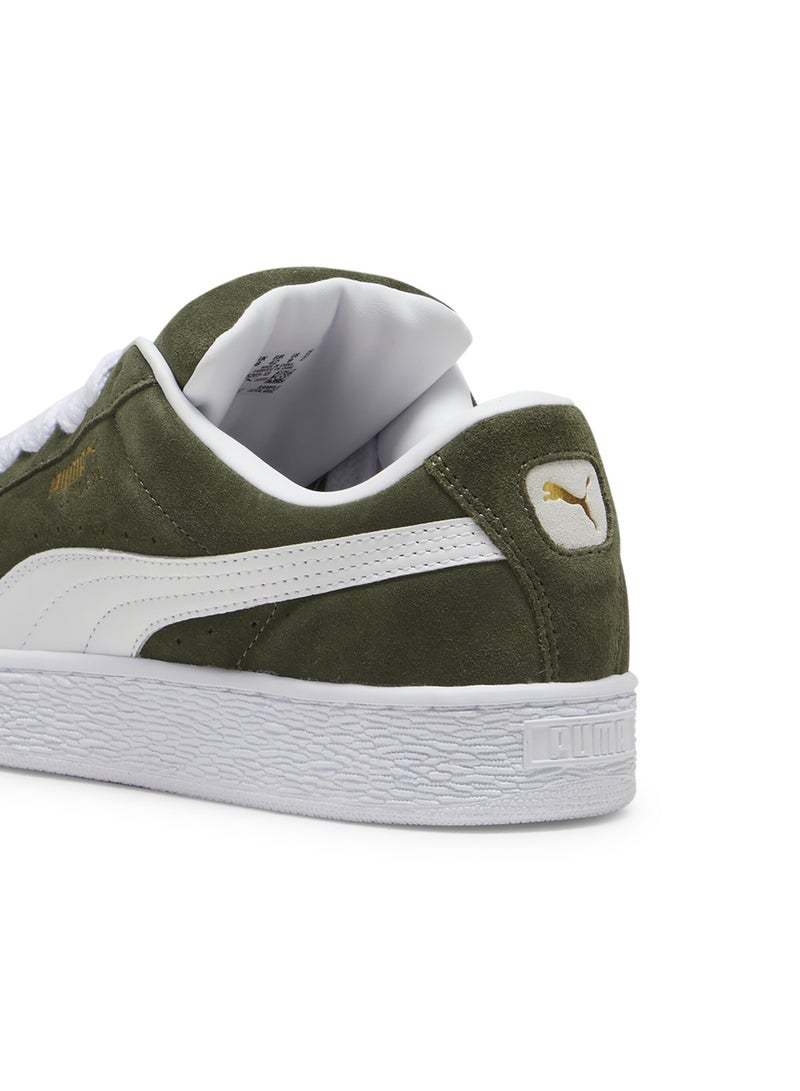 PUMA Suede XL Mens Green Sneakers - Image 3