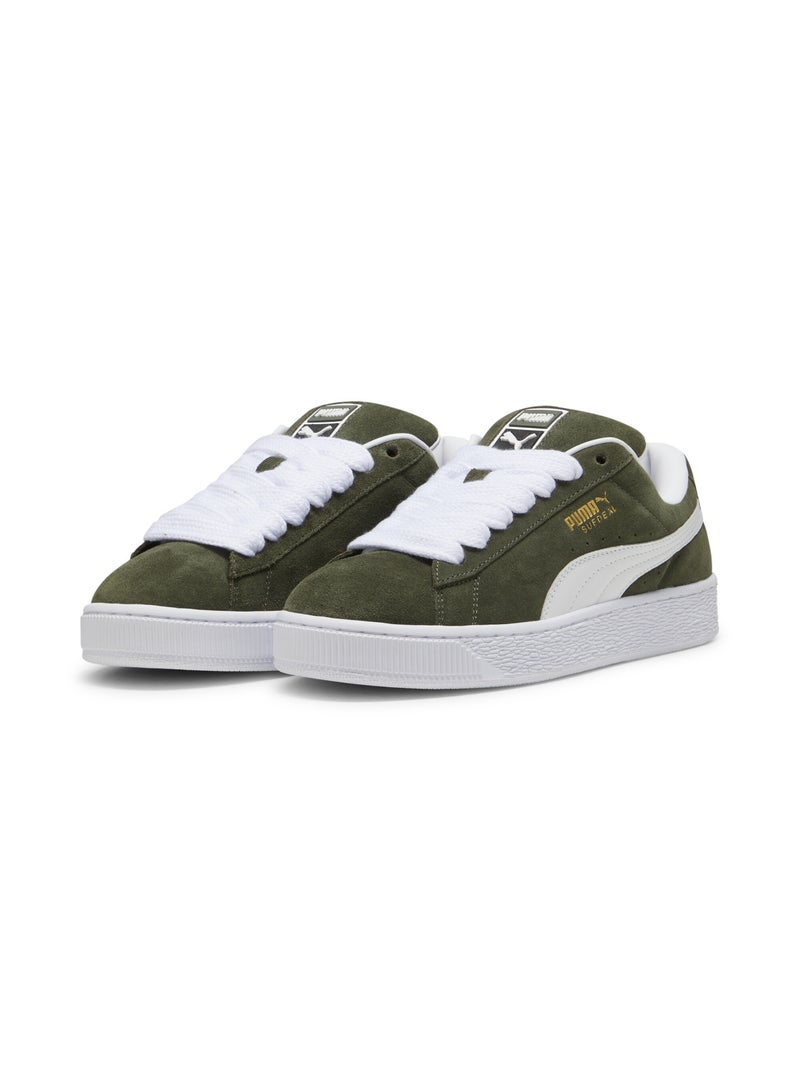 PUMA Suede XL Mens Green Sneakers - Image 2