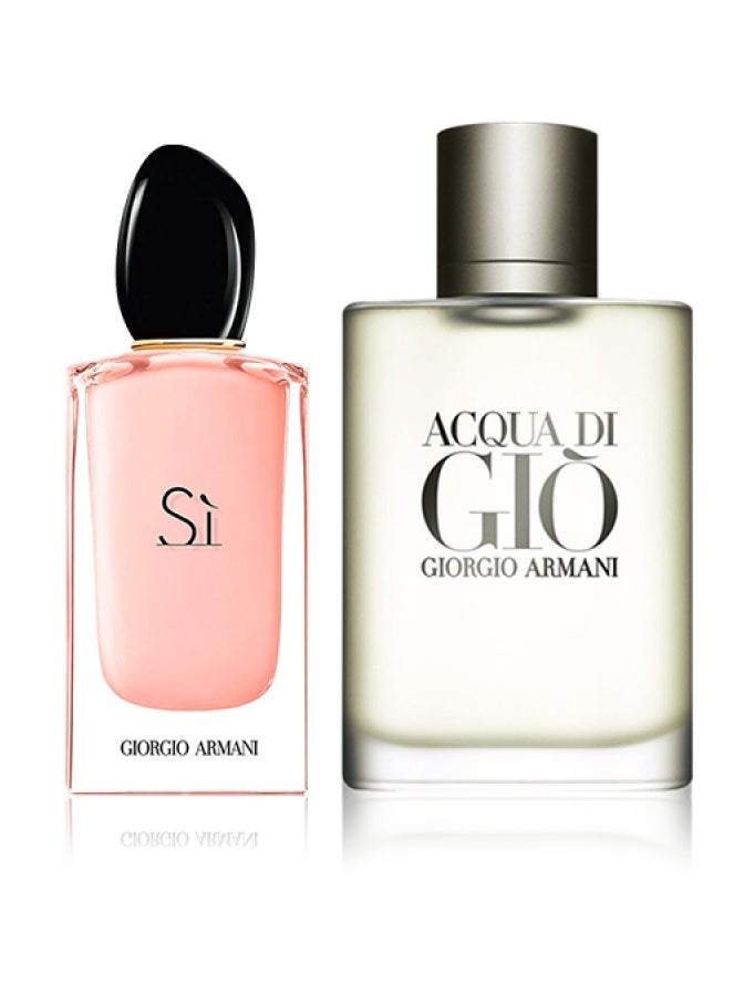 أكوا مجموعة عطور ارماني للجنسين 200 EDP ملليلتر  - Image 1
