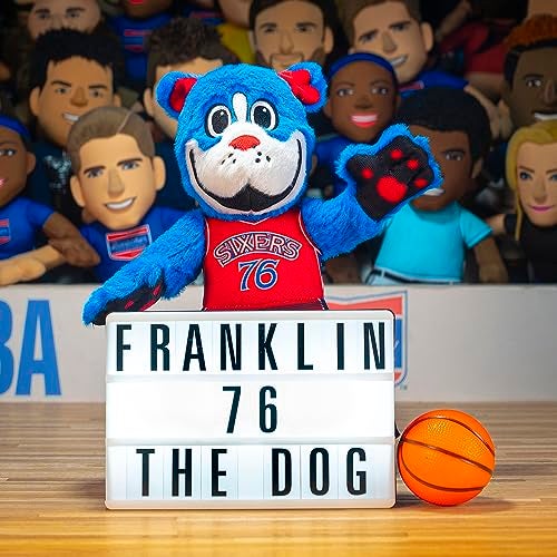 Bleacher Creatures Philadelphia 76ers Franklin Hardwood Classics 10 NBA Mascot Plush Figure A Mascot for Play or Display - Image 5