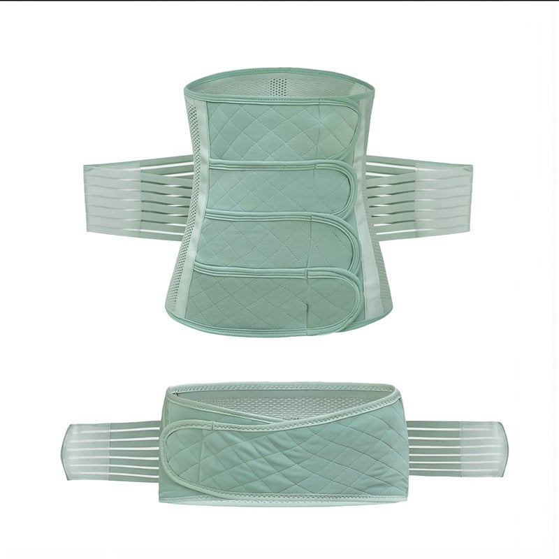 Postpartum Belly Band Cotton Waist Support Pelvis Belt C Section Vaginal Breathable - Image 1