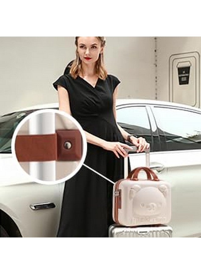 TONSYL Must-Have Beauty Cosmetic Bag for Every Occasion, Travel-Friendly Perfect Makeup Bags, Organizer Cartoon Travel Suitcase Luggage Storage Bag with Lock System - Image 5