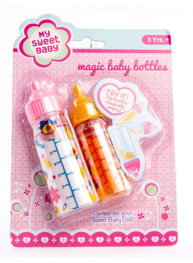 Toysmith طقم زجاجات الأطفال السحرية من تويسميث، زجاجتين، للأولاد والبنات من عمر 3 سنوات فما فوق - Image 1