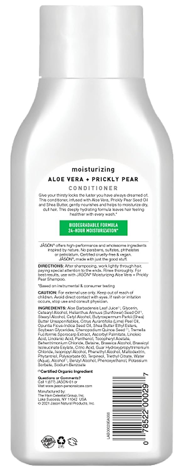 Jason Natural Jason Natural 84 Aloe Vera Moisturizing Conditioner 473ml  - Image 2