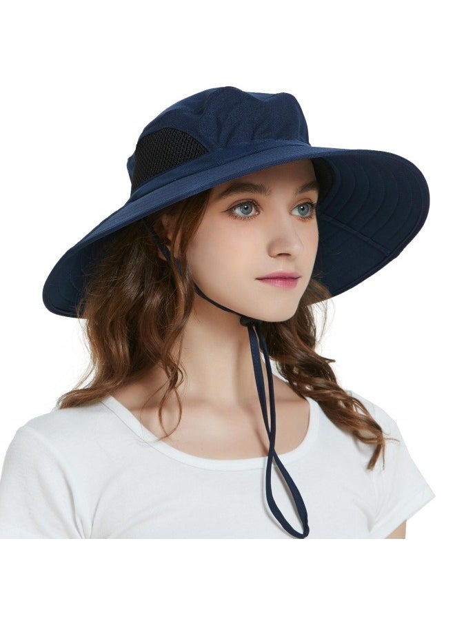 NIBEMINENT Wide Brim Sun Hat, UPF 50+ UV Protection Waterproof Packable Bucket Hat for Men & Women, Fishing Hiking Beach Garden  - Image 1