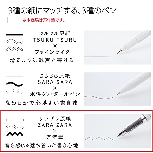 Kokuyo PER-PR03W Preppy Fountain Pen, Fine Point - Image 3