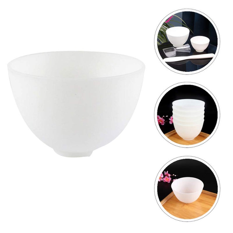 EXCEART وعاء خلط قناع EXCEART 3 قطع أوعية خلط قناع الوجه السيليكونية أداة خلط قناع DIY قناع الطين أوعية خلط منتجات العناية بالبشرة الأخرى - Image 5