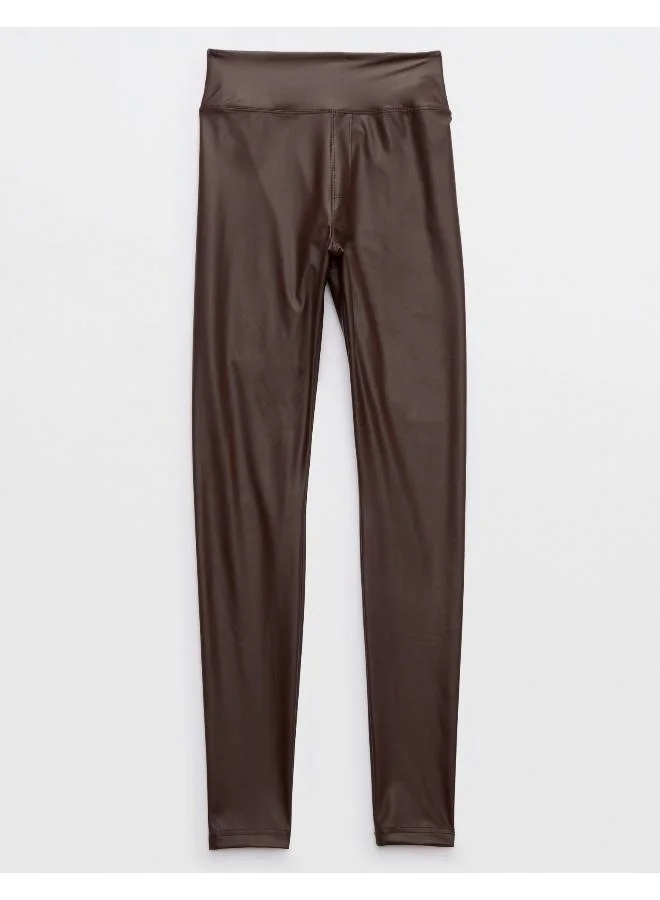 آري من امريكان ايجل OFFLINE By Aerie Real Luxe Faux Leather Legging