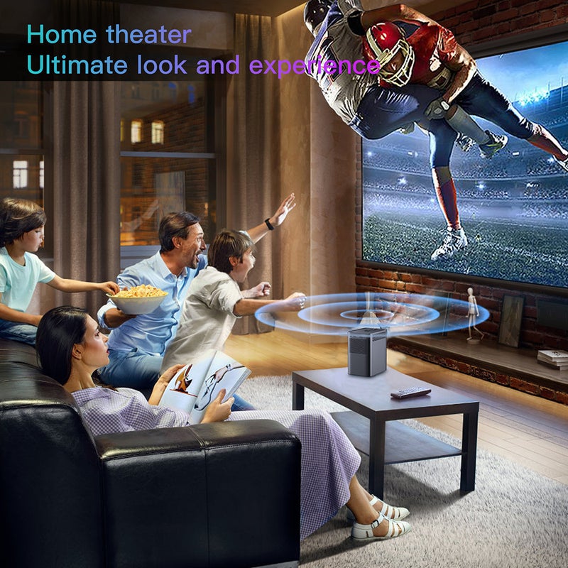 S30MAX ultra-clear home mini portable LCD projector Android projector - Image 5