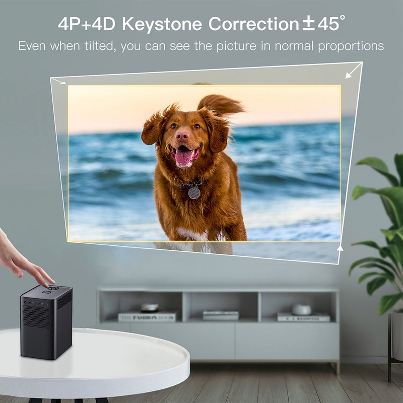 S30MAX ultra-clear home mini portable LCD projector Android projector - Image 2