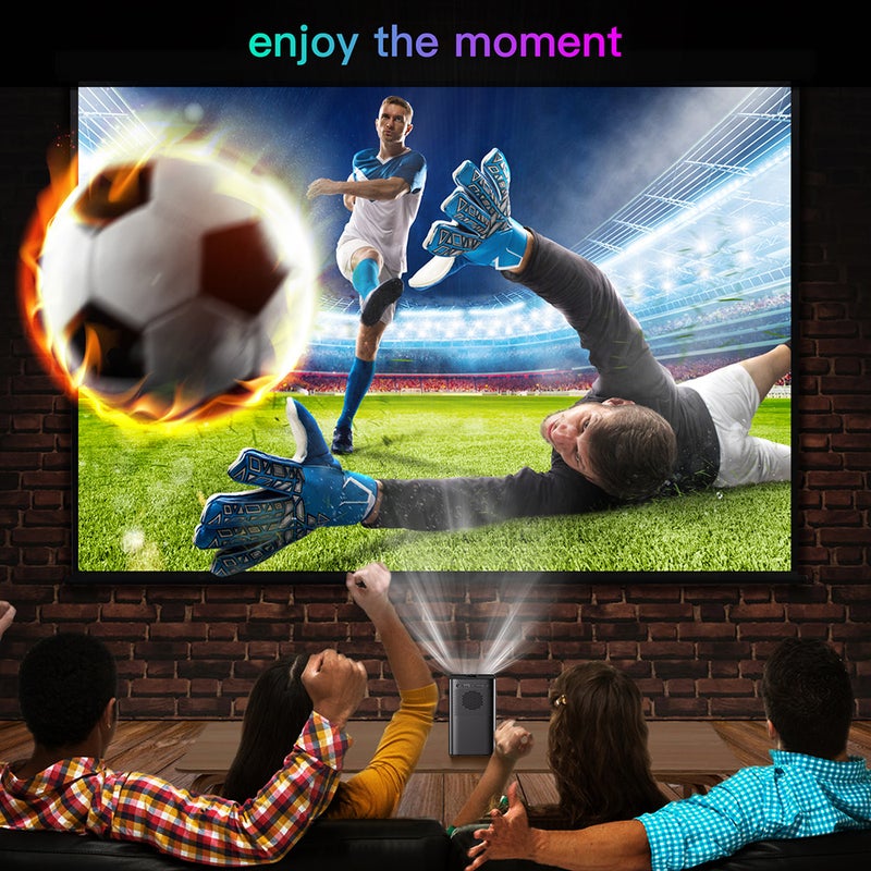 S30MAX ultra-clear home mini portable LCD projector Android projector - Image 4