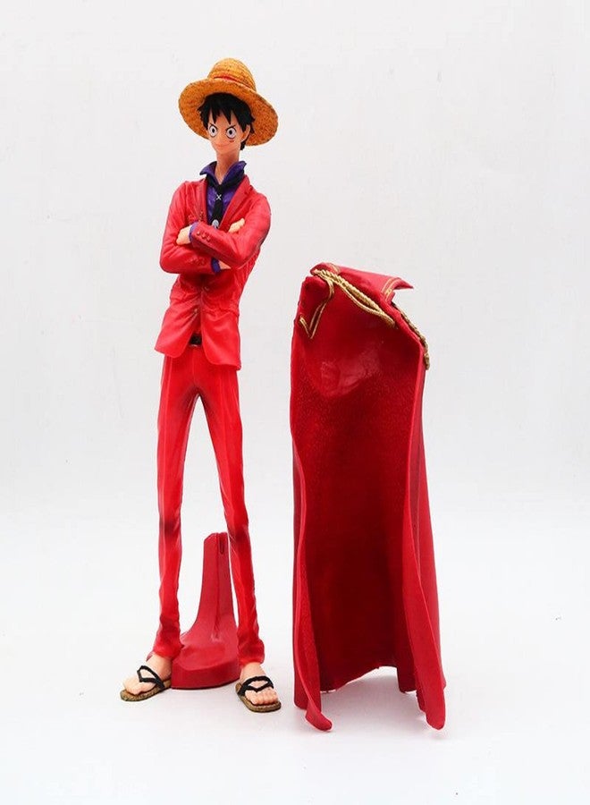 AUGEN Monkey D Luffy One Piece 3 Action Figure Limited Edition for Car Dashboard, Decoration, Cake, Office Desk & Study Table (25cm)(Pack of 1) - Image 2